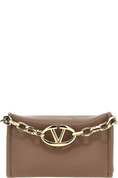 Clutches for Women Valentino Garavani Valentino Garavani 'vlogo Chain' Clutch Bag