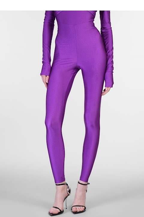The Andamane سراويل طويلة وقصيرة لـ السيدات The Andamane Holly 80 S Leggings In Viola Polyamide