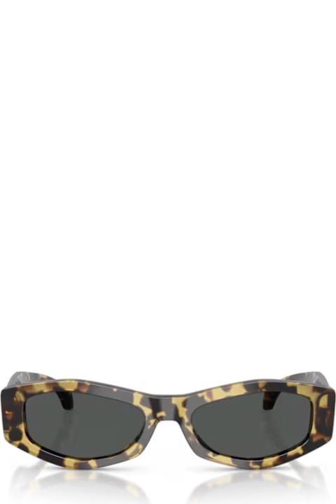 Homeware Versace Eyewear Versace 0ve4487u Signature 777/87 Havana Giallo Marrone Sunglasses