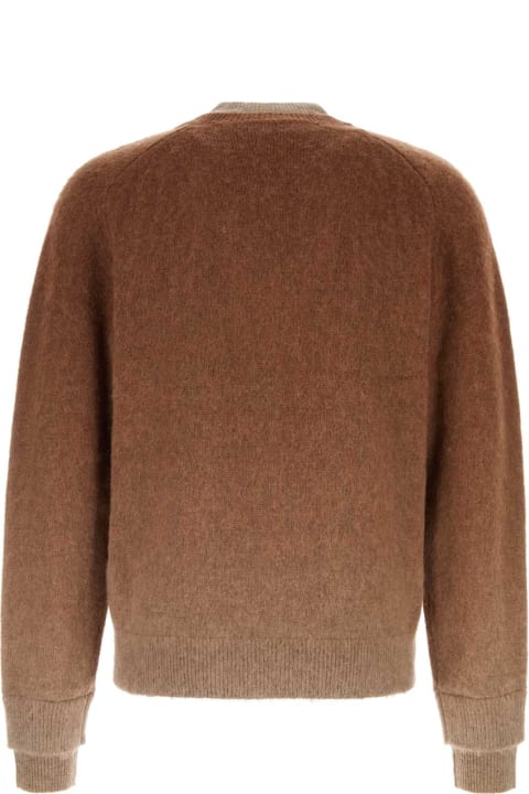 J.W. Anderson Sweaters for Men J.W. Anderson Light Brown Alpaca Blend Sweater