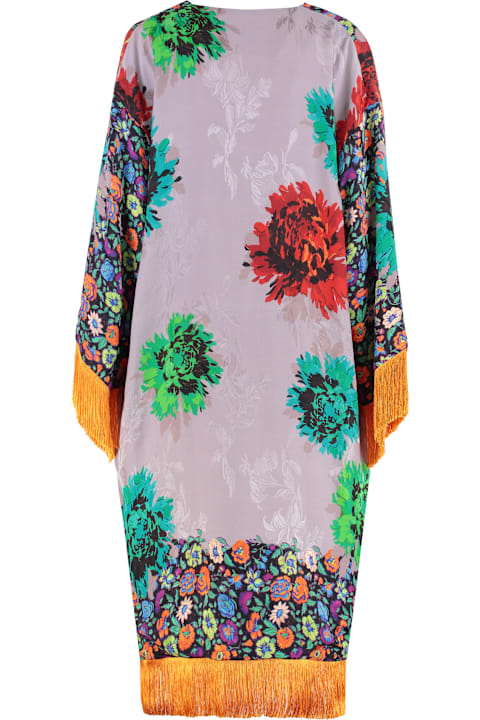Homeware Etro Printed Silk Kimono