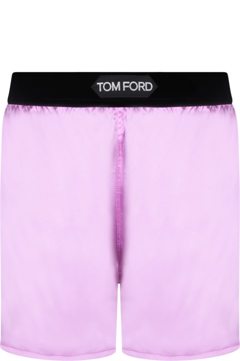 Tom Ford for Women Tom Ford Lilac Pajama Shorts