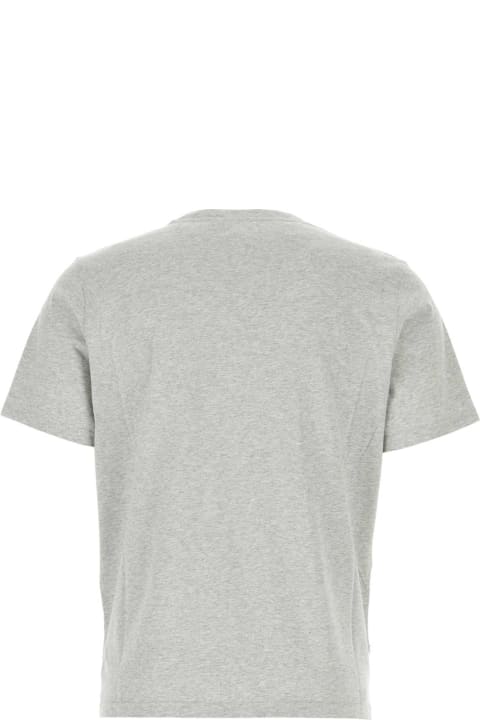 Autry for Men Autry Melange Grey Cotton T-shirt