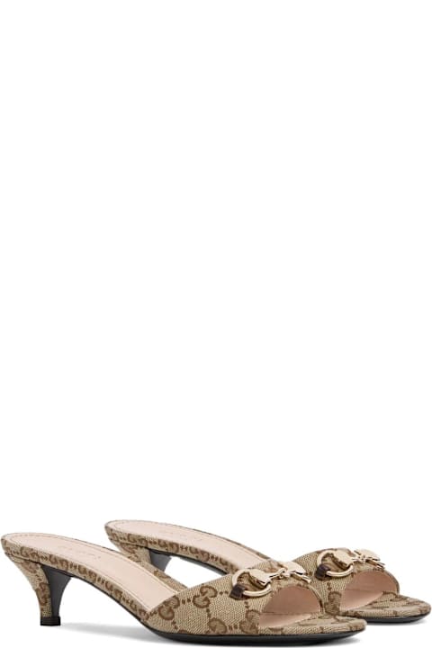 Gucci Gg Motif Mules