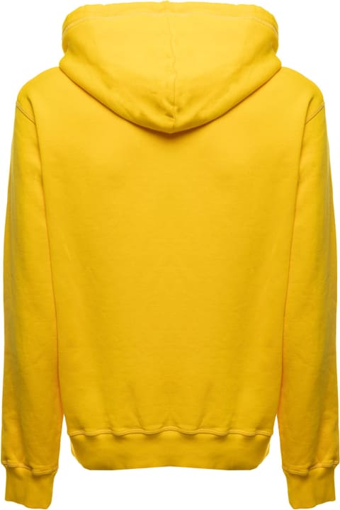 Dsquared2 for Men Dsquared2 Yellow Jersey Hoodie Invicta X D-squared2 Man