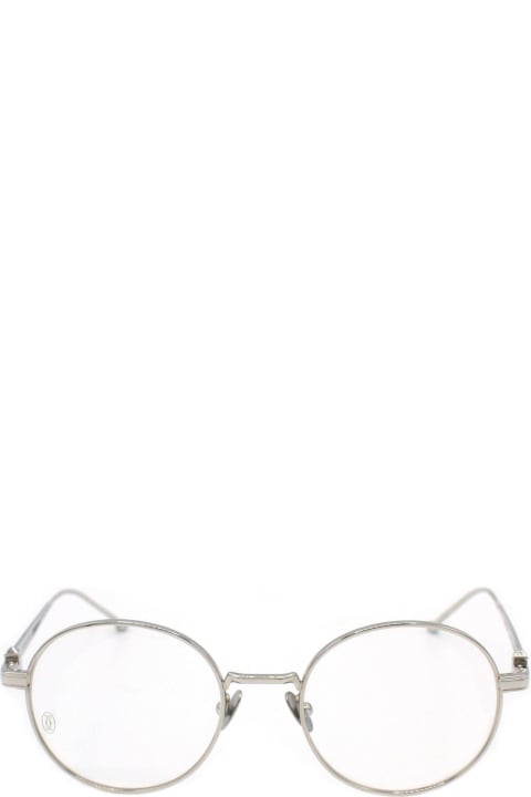 Cartier Eyewear Eyewear Sale for Men Cartier Eyewear Round Frame Glasses