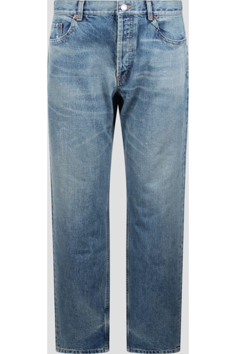 Fashion for Men Saint Laurent Charlotte Blue Denim Straight-leg Jeans