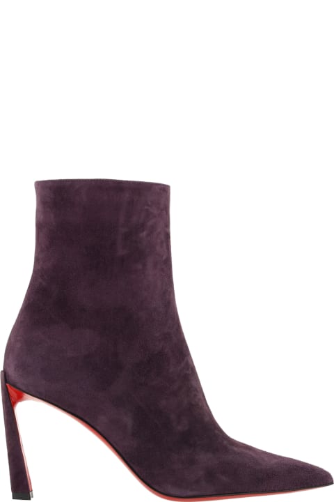 Suprabooty 85 black suede ankle boots