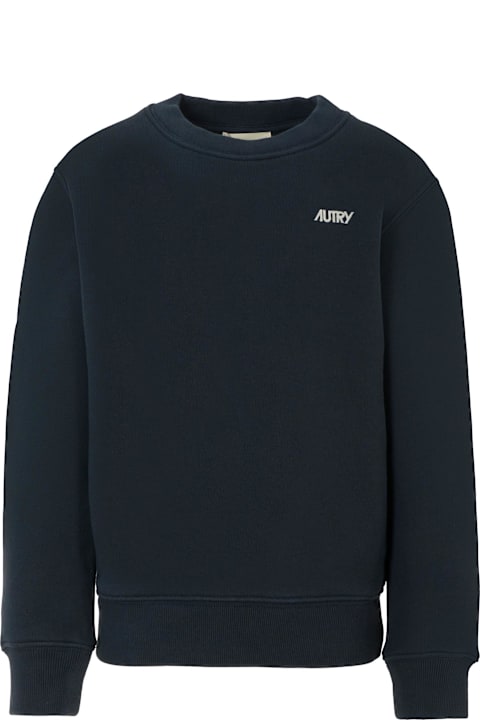 Homeware Autry Blue Sweatshirt For Kids With Logo
