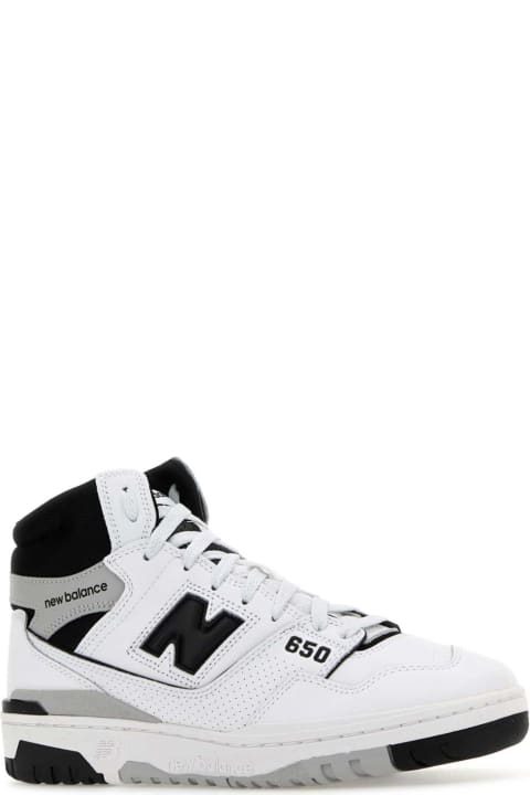 Homeware New Balance Multicolor Leather 650 Sneakers
