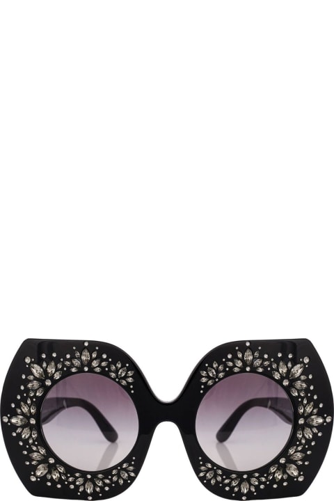 Dolce & Gabbana Eyewear for Women Dolce & Gabbana Crystal Sunglasses