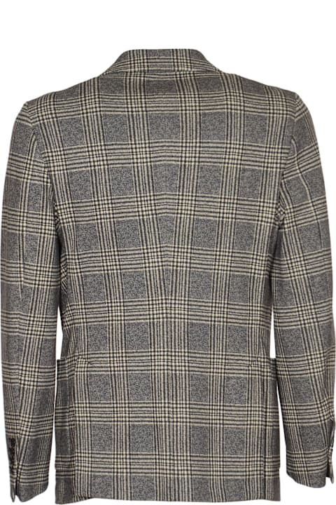 Homeware Circolo 1901 Check Patter Buttoned Blazer