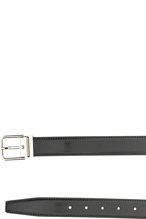 Accessories for Men Dolce & Gabbana Black Belt