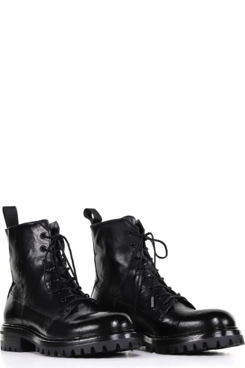 Leather Ankle Boot With Laces