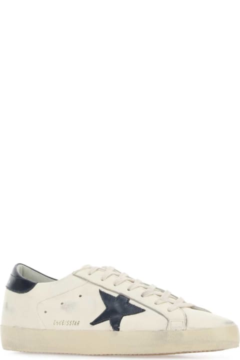 Sneakers for Men Golden Goose Multicolor Leather Super Star Sneakers