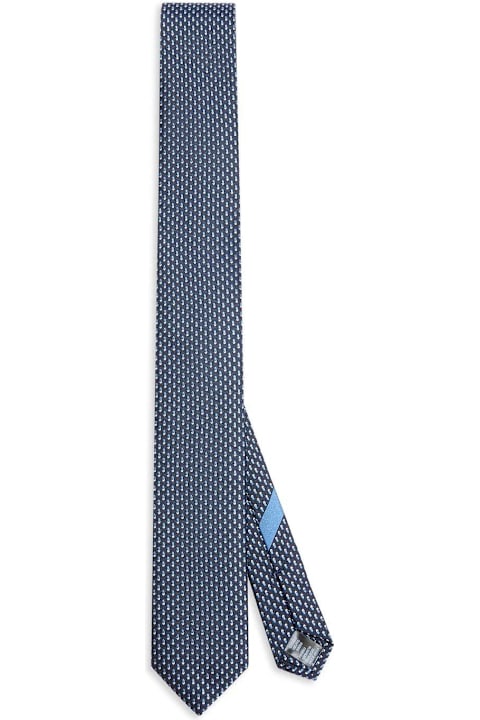 Dolce & Gabbana Ties for Men Dolce & Gabbana Micro-design Jacquard Martini Tie