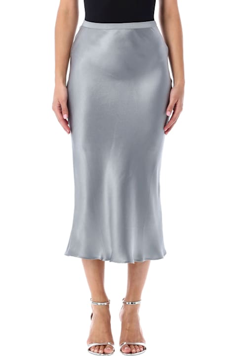 インテリア Anine Bing Anine Bing Silk Satin Midi Skirt