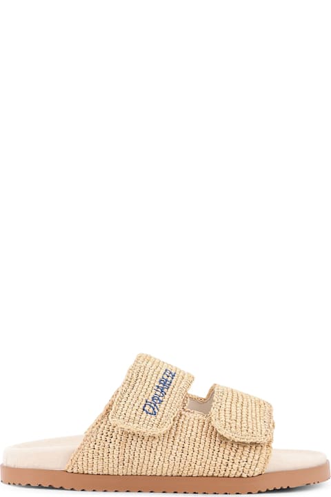 Dsquared2 for Men Dsquared2 Dsquared2 Summer Lovers Natural Rafia Sandals
