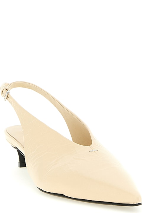 Jil Sander Leather Slingback