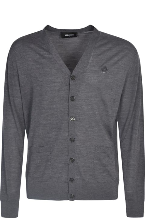 Dsquared2 Sweaters for Men Dsquared2 Dc Cardigan