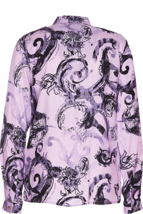 Versace Jeans Couture Topwear for Women Versace Jeans Couture Watercolour Couture Shirt