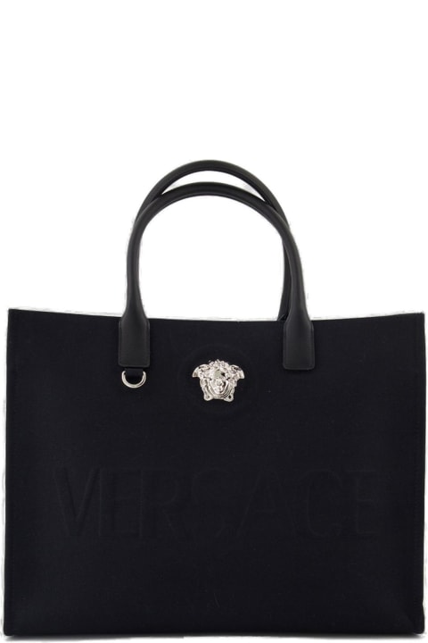 Versace Bags for Women Versace Medusa Head Detailed Tote Bag