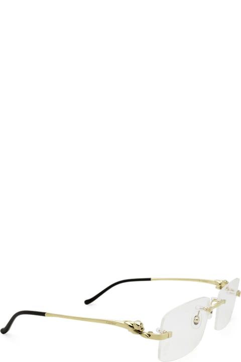 Cartier Eyewear Cartier Ct0281o Gold Glasses italist ALWAYS