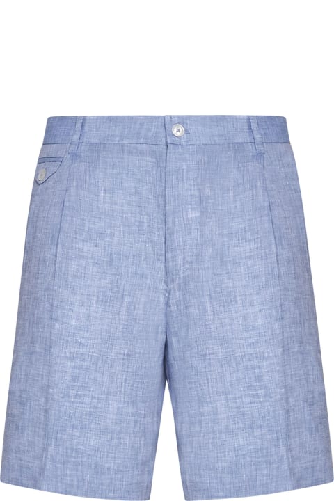 Dolce & Gabbana Pants for Men Dolce & Gabbana Linen Shorts