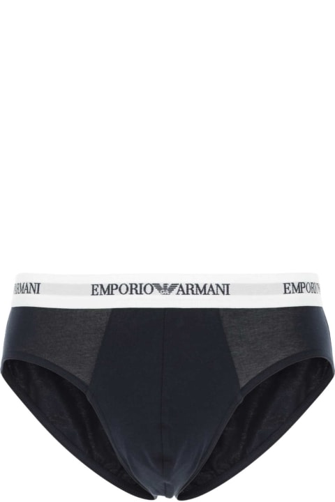 メンズ Emporio Armaniのアンダーウェア Emporio Armani Stretch Cotton Brief Set