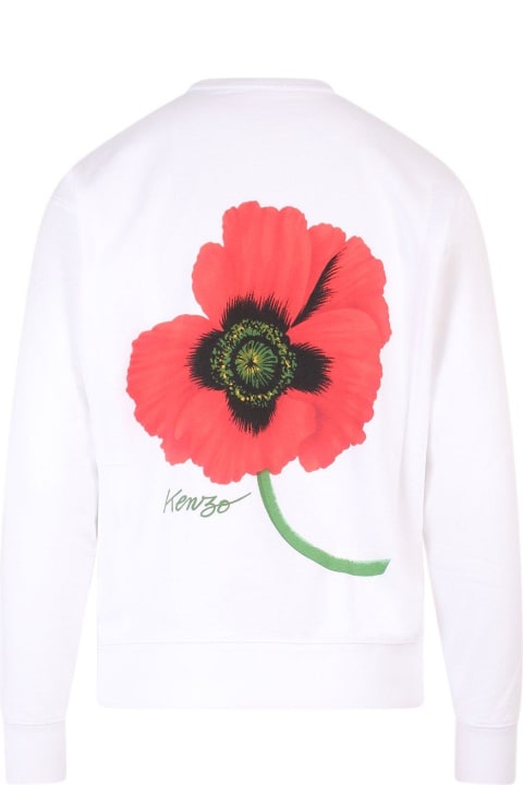 ウィメンズ Kenzoのフリース＆ラウンジウェア Kenzo Floral Printed Crewneck Sweatshirt