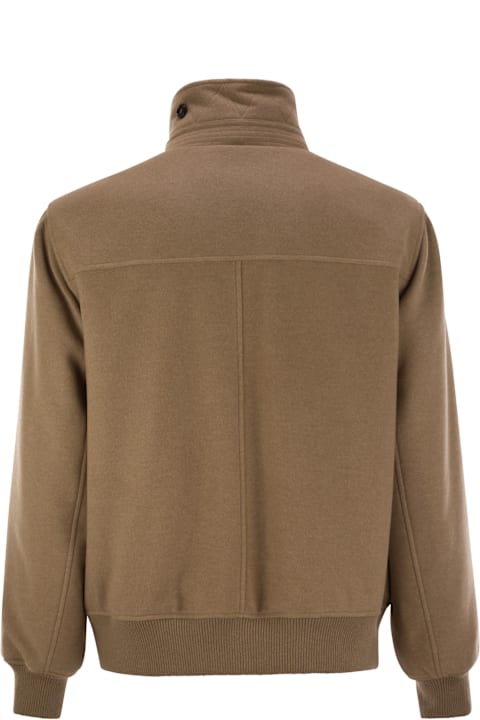 Coats & Jackets for Men Brunello Cucinelli Cashmere Bomber Jacket