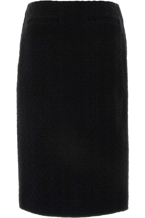 Gucci for Women Gucci Black Tweed Skirt