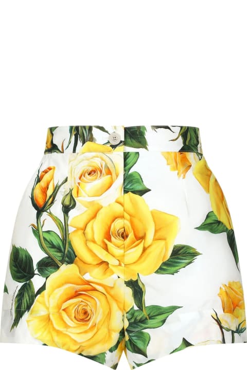 Fashion for Women Dolce & Gabbana Shorts Rose Gialle