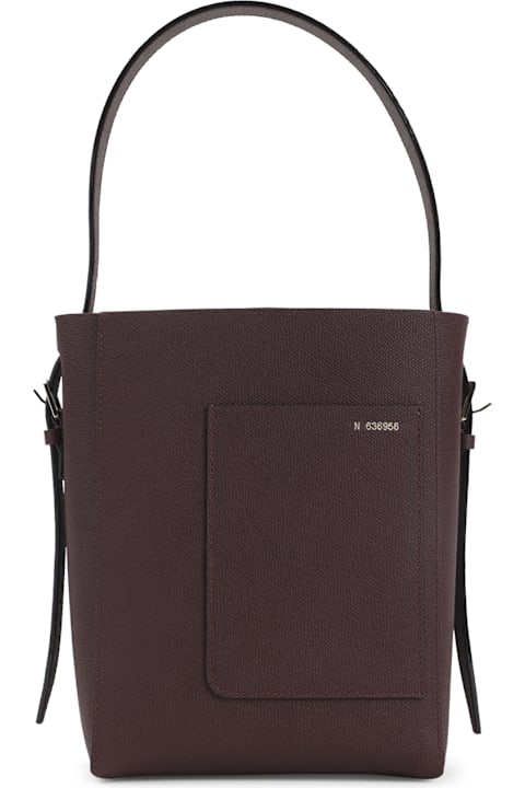 Valextra for Men Valextra Small Bucket Bag