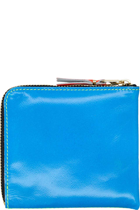 Homeware Comme des Garçons Wallet Super Fluo Small Zip Coin Wallet