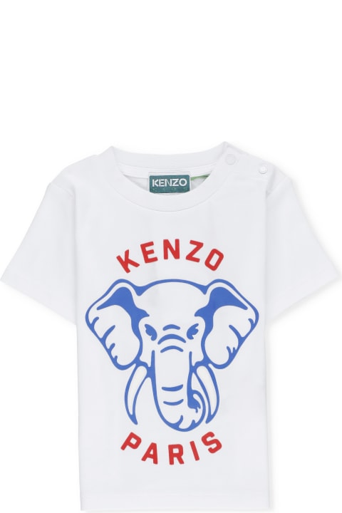 Topwear for Baby Boys Kenzo Kids T-shirt With Logo