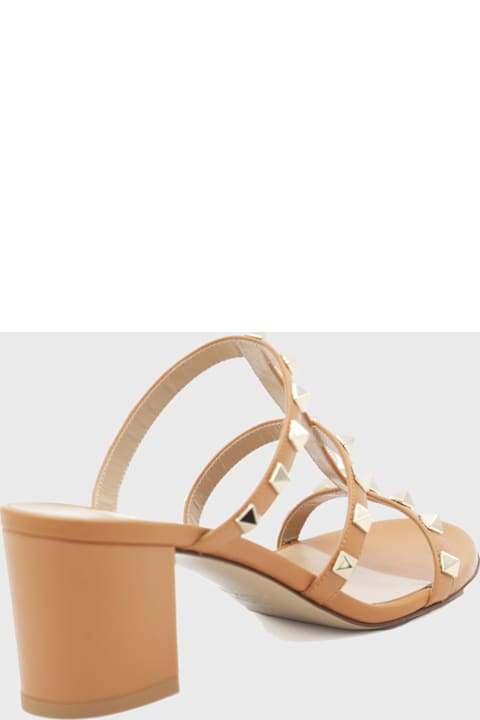 Shoes for Women Valentino Garavani Beige Sandals