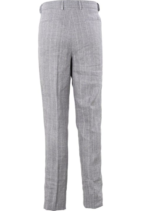 Brunello Cucinelli for Men Brunello Cucinelli Pinstripe Tailored Trousers