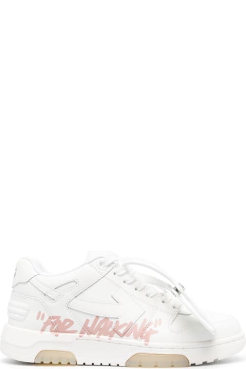 Off-White Out Of Office Leather Sneakers