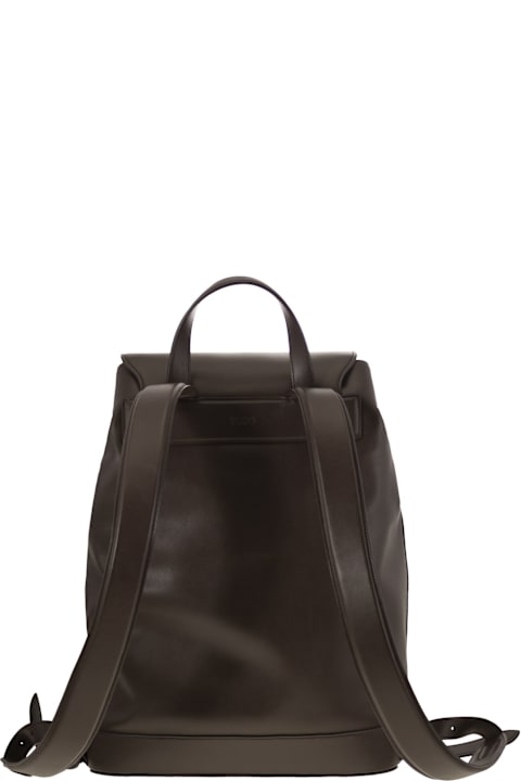 Tod's Bags for Men Tod's T Timeless Medium Leather Backpack