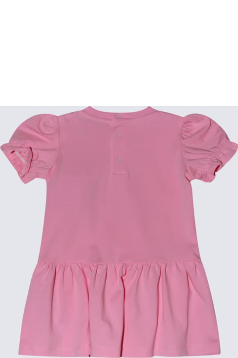 Sale for Baby Girls Moschino Pink Cotton Mini Dress