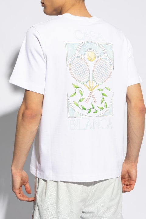 Topwear for Men Casablanca Casablanca Printed T-shirt
