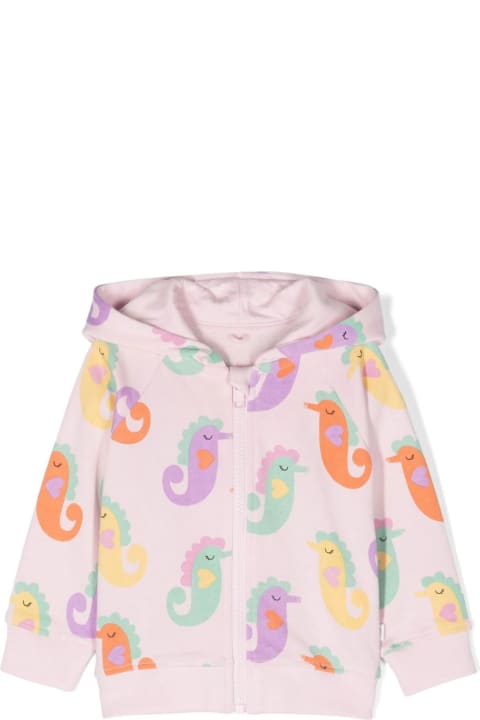 Topwear for Baby Girls Stella McCartney Kids Stella Mccartney Kids Sweaters Pink