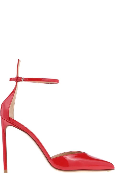 Francesco Russo High-Heeled Shoes for Women Francesco Russo Patent Leather Pointy-toe Pumps