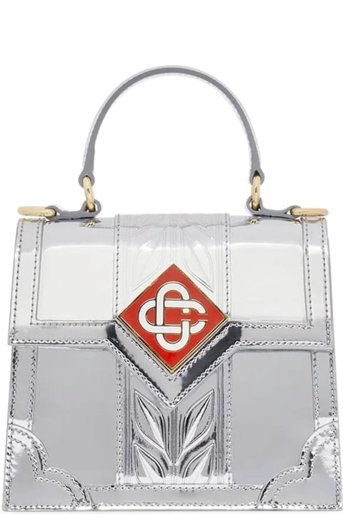 Casablanca Bags for Women Casablanca Silver Mini Jeanne Bag