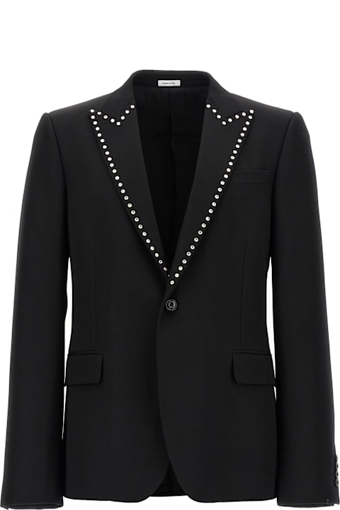 Alexander McQueen Coats & Jackets for Men Alexander McQueen 'barathea' Blazer