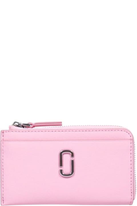 Fashion for Women Marc Jacobs Logo Plaque Zip-up Wallet