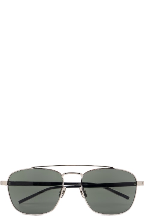 メンズ Saint Laurentのアイウェア Saint Laurent Aviator Sunglasses