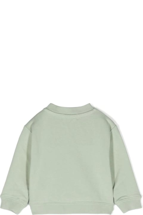 Palm Angels Sweaters & Sweatshirts for Baby Girls Palm Angels Pa Bear Crewneck Sweatshirt In Light Green