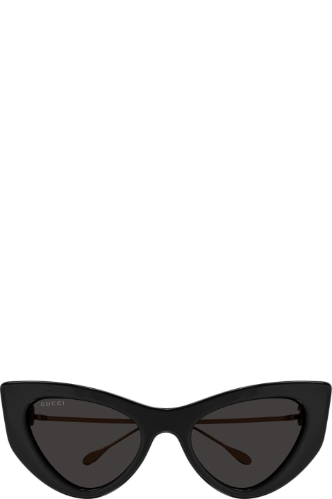 Accessories for Women Gucci Eyewear Gg1565s Line Fork 001 Nero Sunglasses
